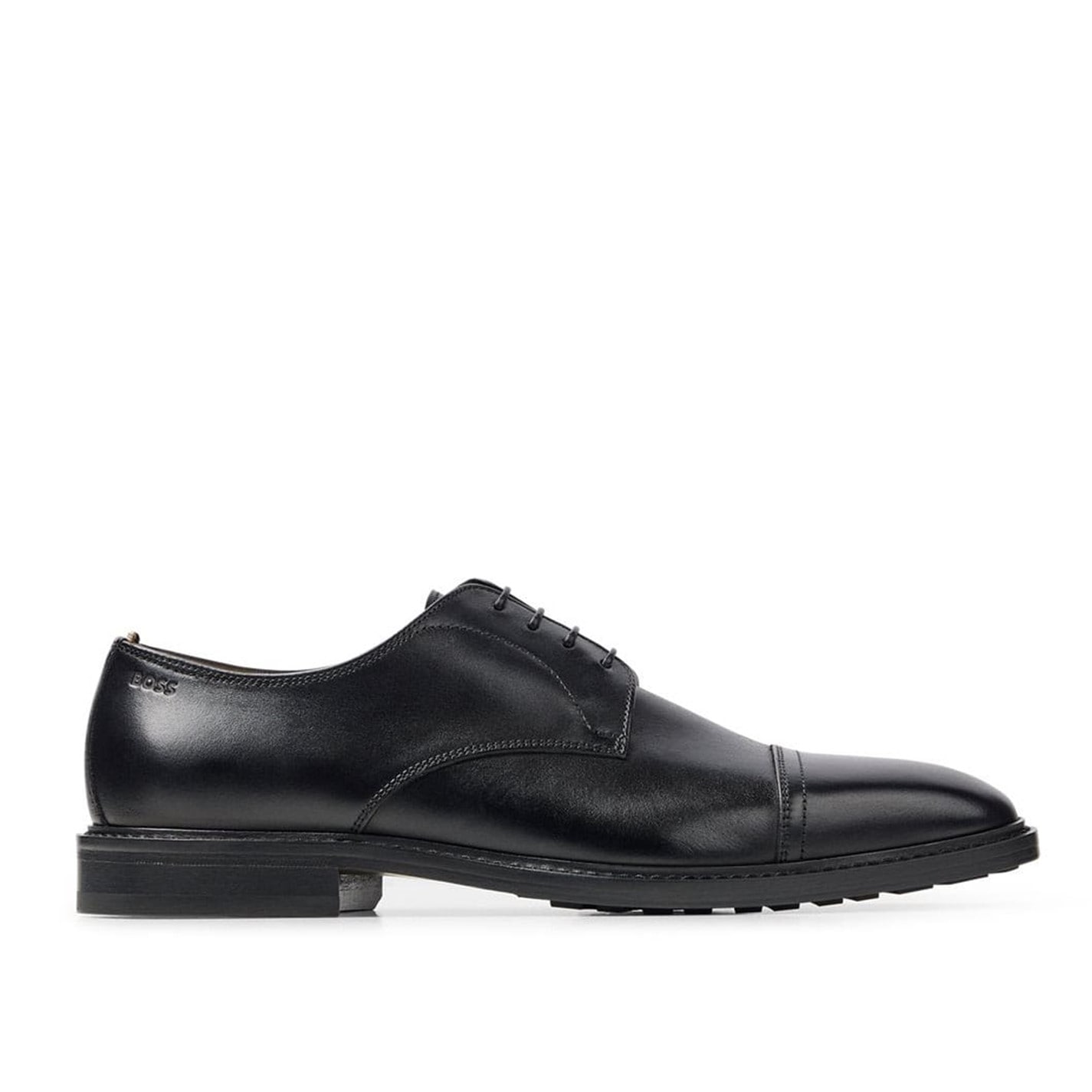 Boss | Lisbon Derby Shoes | Men | Black | Flannels display picture 3