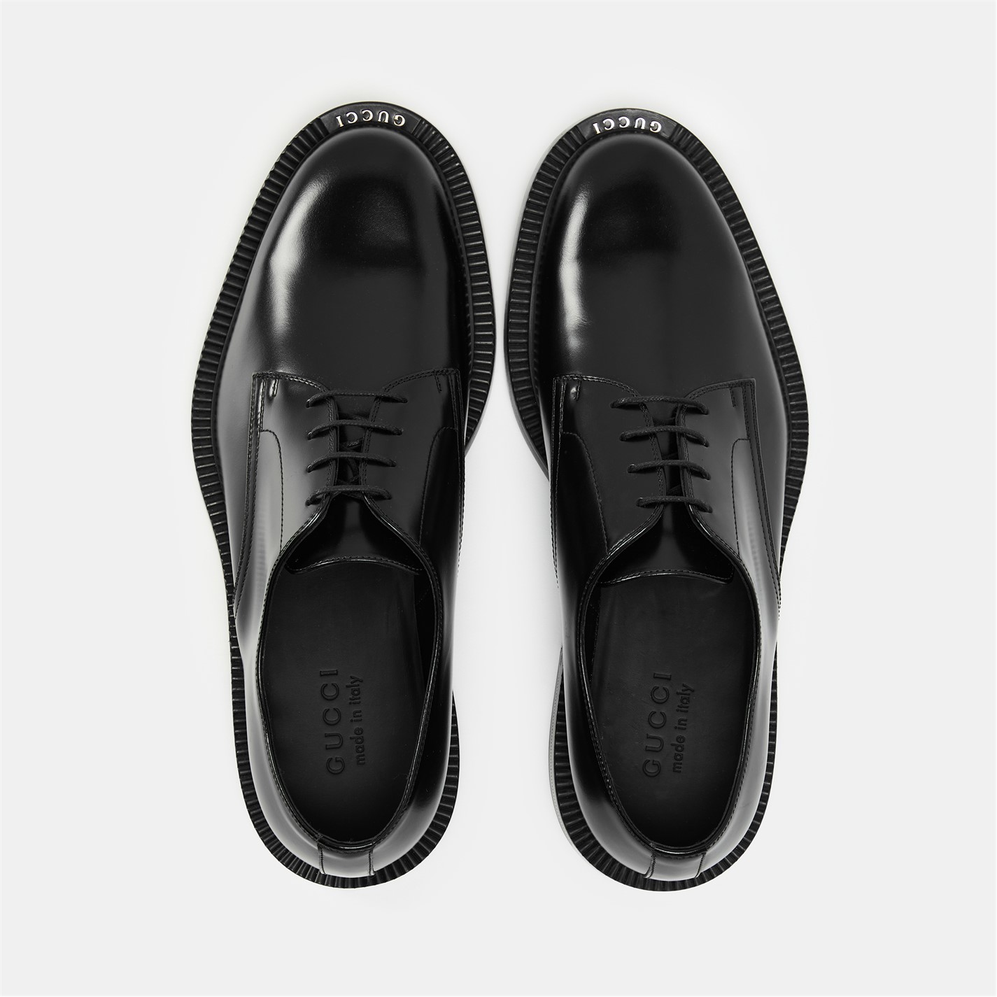 GUCCI | Derby Shoes | Men | Black | Flannels display picture 2
