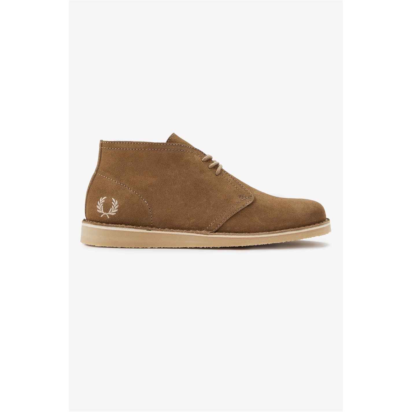 Fred Perry Men\'s Brown Suede Chukka Boots Chukka Boot - Olive | Men main image 2