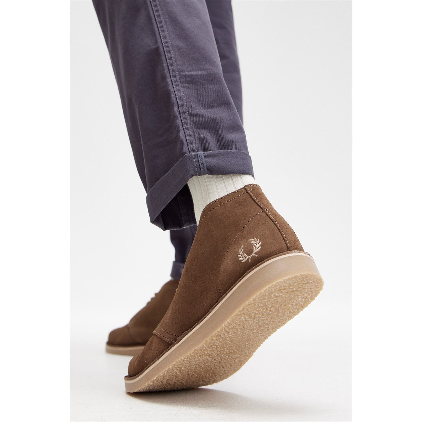 fred perry chukka boots