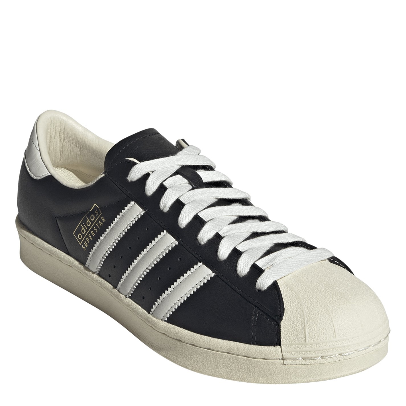 adidas gazelle silver green womens adidas Superstar II Shoes in Black/White main image 0