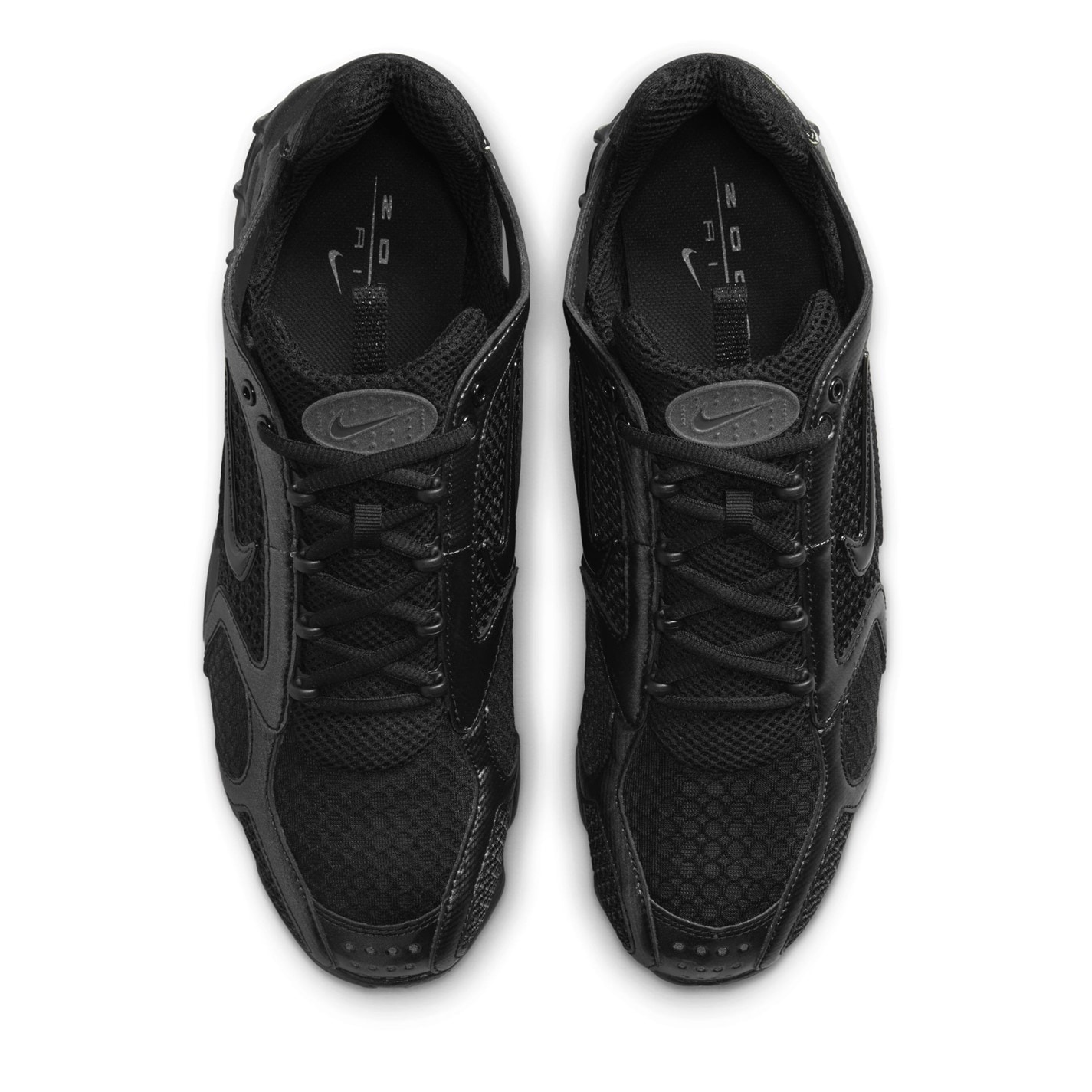 stussy x nike air zoom spiridon cage 2 black