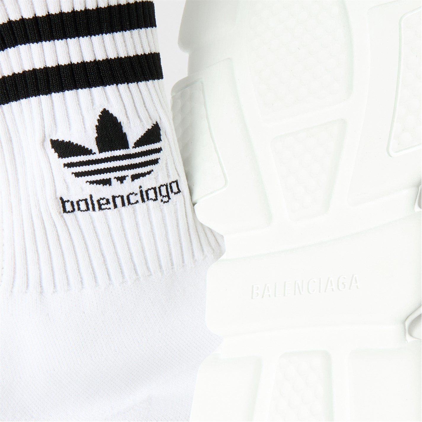 BALENCIAGA | X Adidas Speed Trainers | Men | White/Black