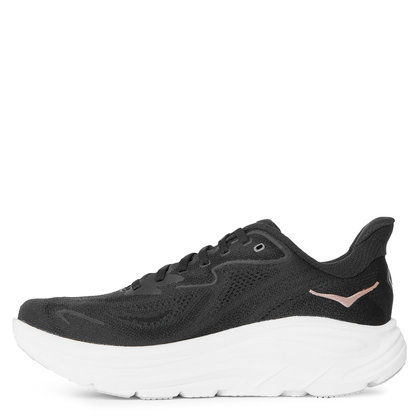 Hoka Clifton 10 Women Running Sneakers Black Rose Gold main image 1