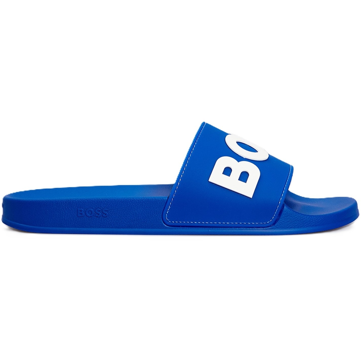 Sandali Hugo Boss Kirk Pool Sliders, Taglia UK 6 (IT 39), Colore Blu, Nuovi In Scatola