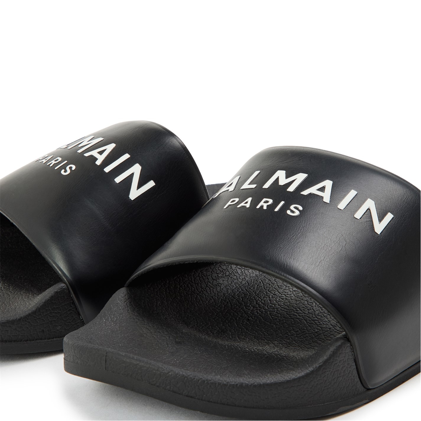 BALMAIN | Unisex Kids' Pool Sliders | Kids | Black 930Bc | Flannels ...