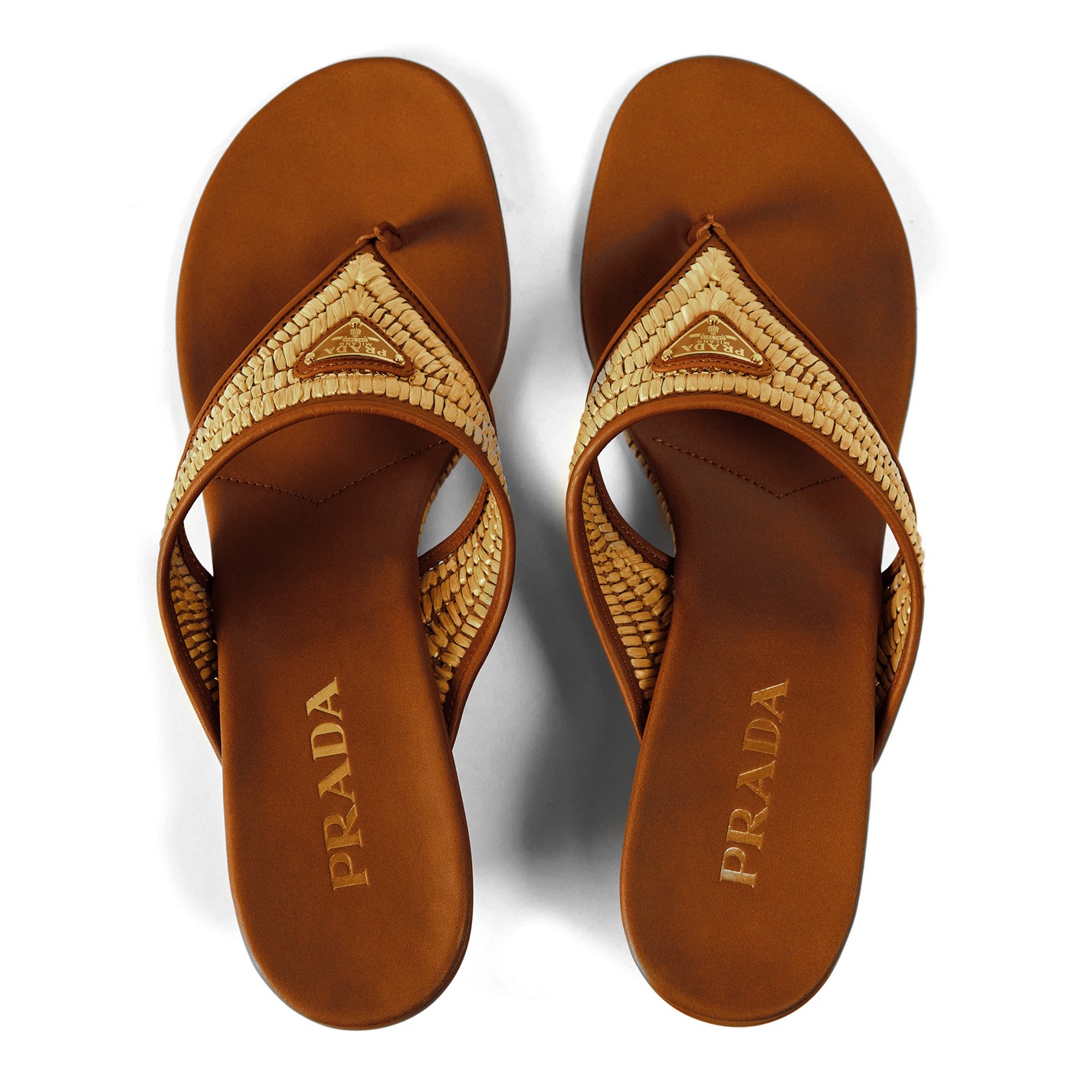 PRADA | Prada Rafia Wedge Ld61 | Women | Naturale | Flannels Fashion ...