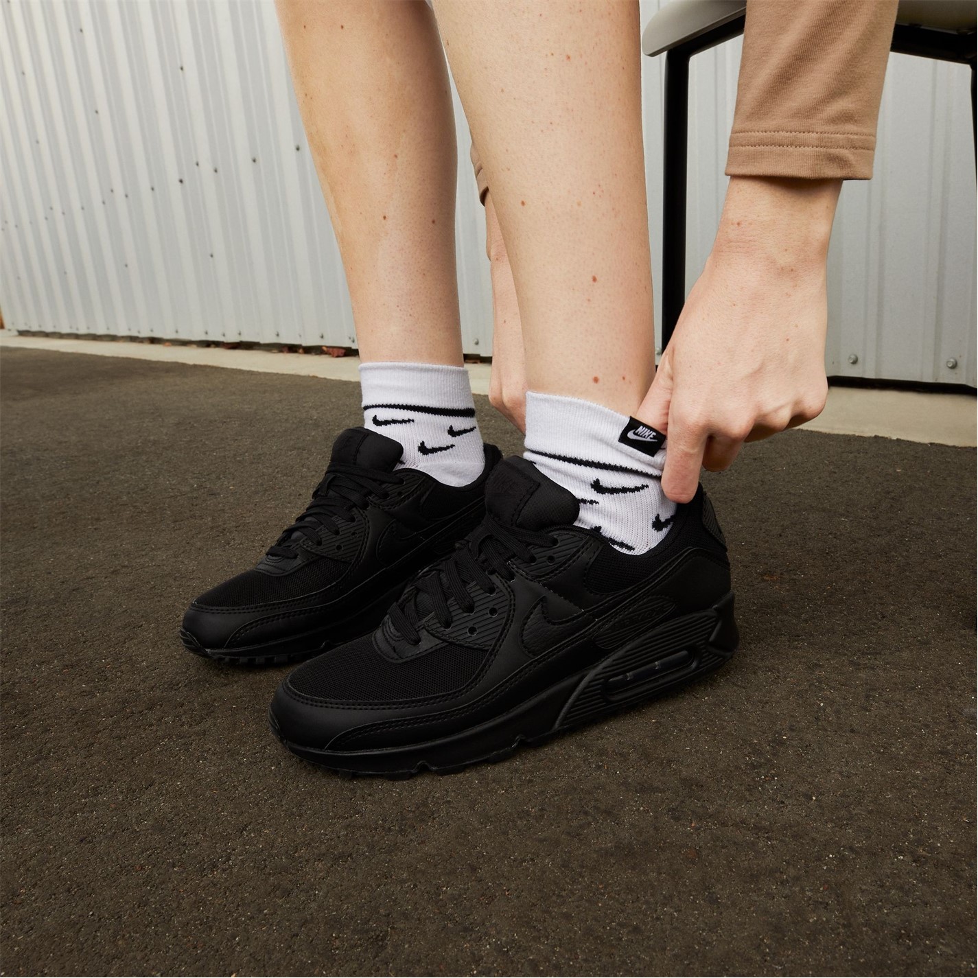 women's air max 90 black
