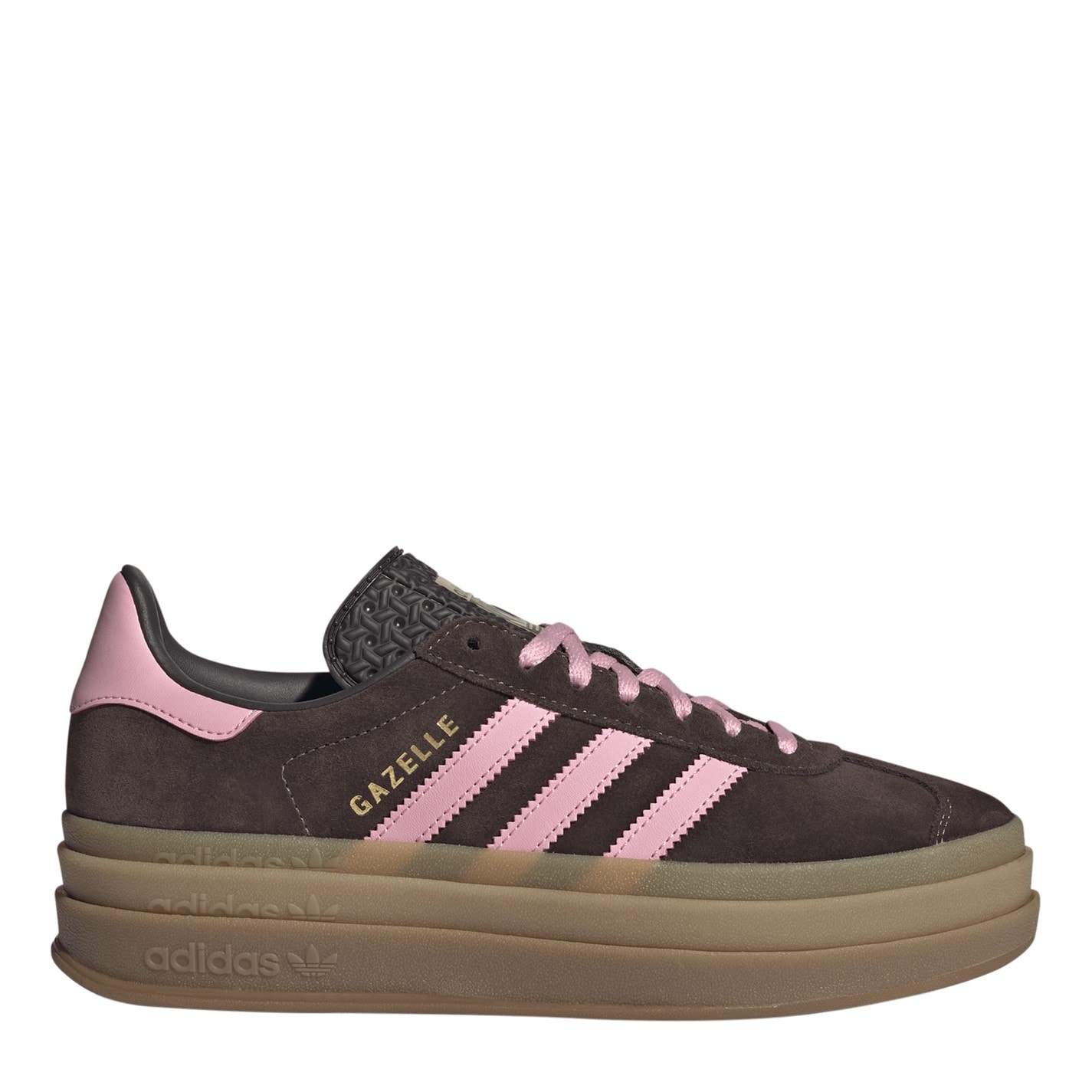 adidas gazelle silver green womens ADIDAS W Platform Gazelle Stack Lilac Sneakers JS3925
