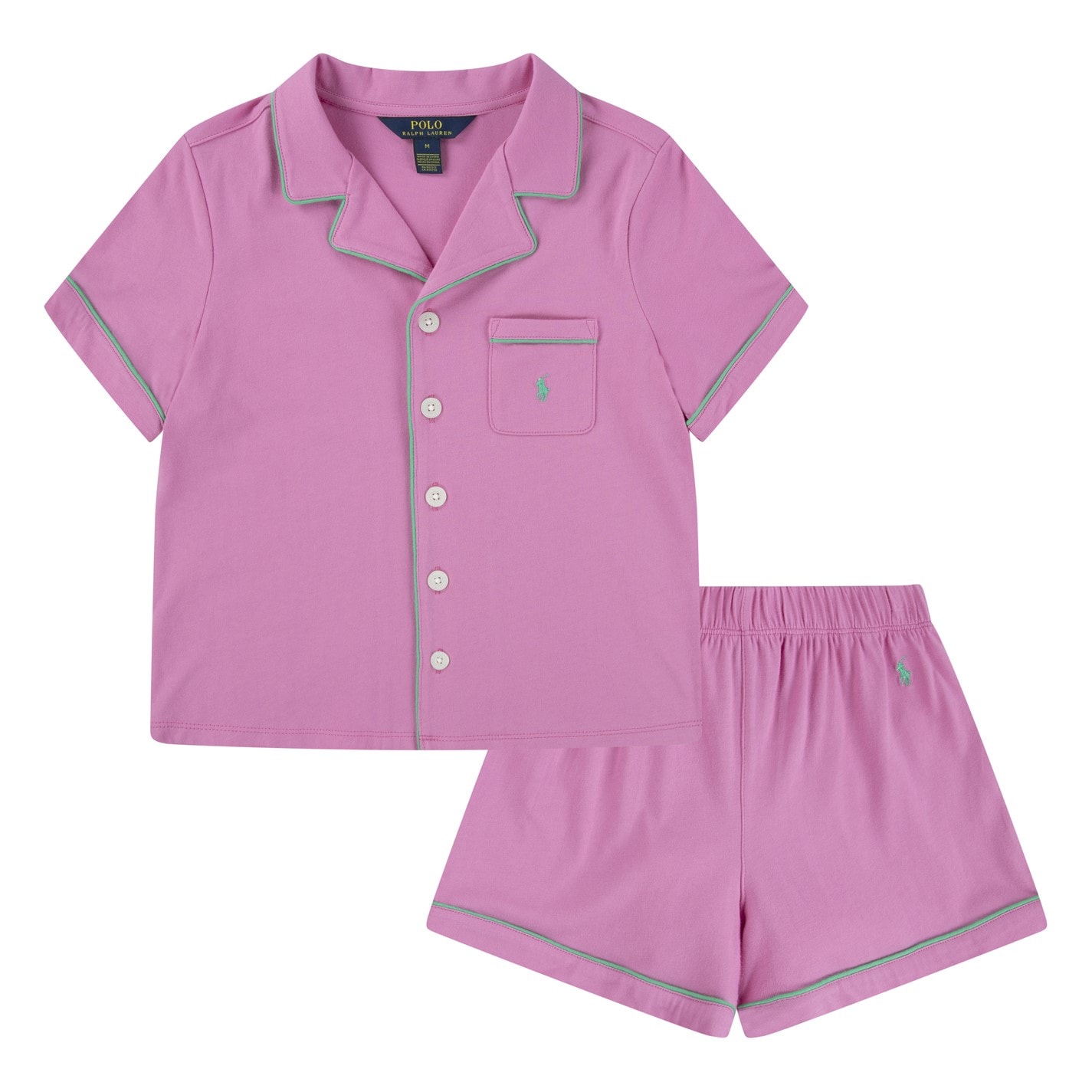 Ralph Lauren Boys Polo Short Pyjama Set in Navy