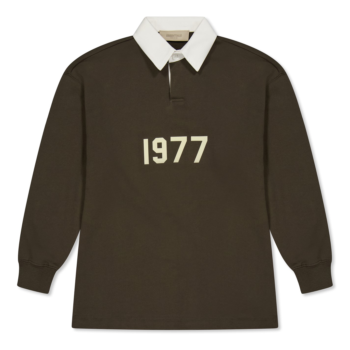 FEAR OF GOD ESSENTIALS | Unisex Kids' Henley Rugby Long Sleeve T-Shirt ...