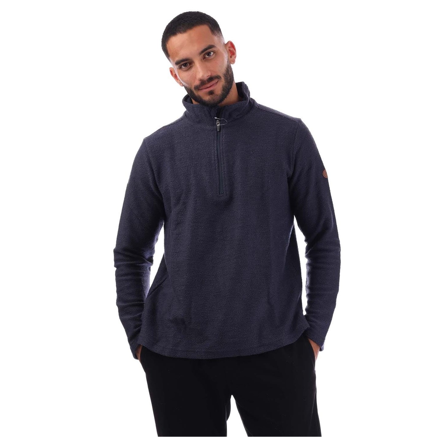 Women's Trespass Skylar Half Zip Fleece Grey | O'Neills