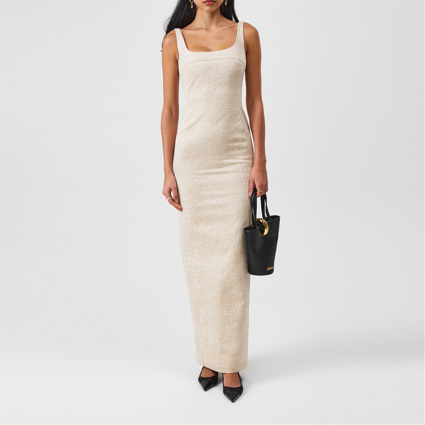 jacquemus beige dress WW40003] Sandro