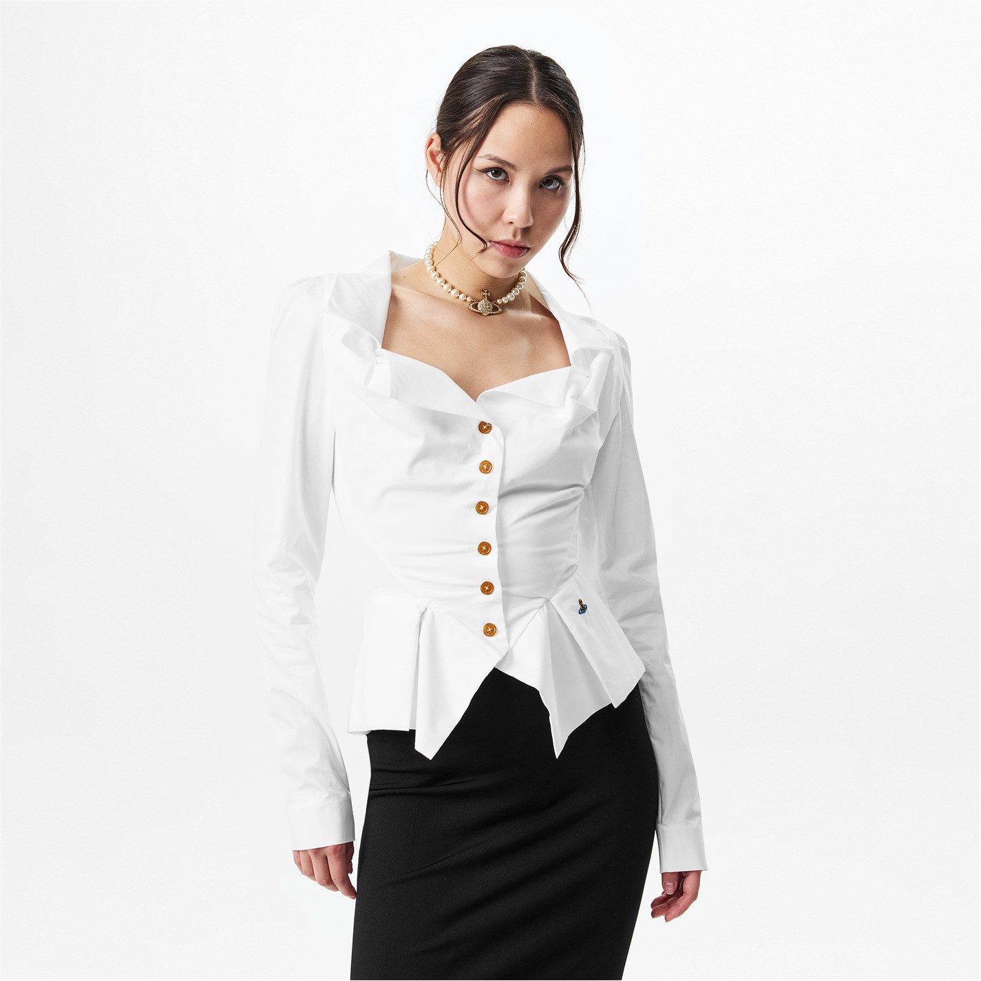 VIVIENNE WESTWOOD | Monday Shirt | Women | White | Flannels 