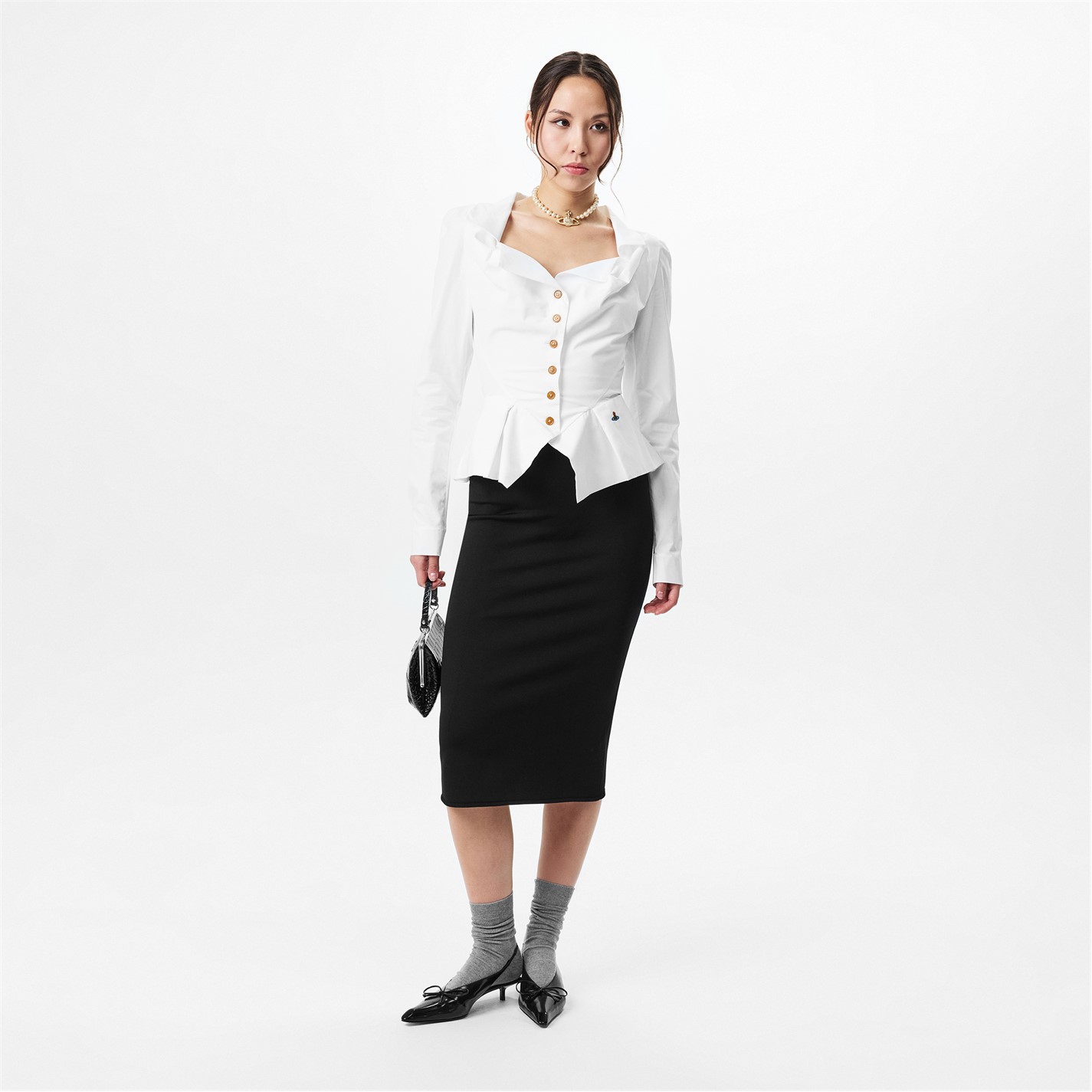 VIVIENNE WESTWOOD | Monday Shirt | Women | White | Flannels 