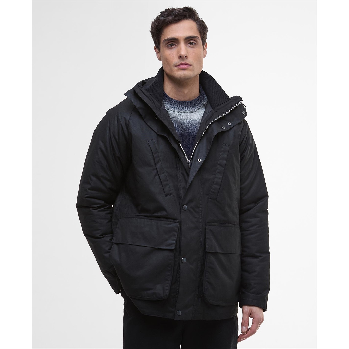 BARBOUR INTERNATIONAL | Men's Oakdale Hooded Long Sleeve 4 Pockets