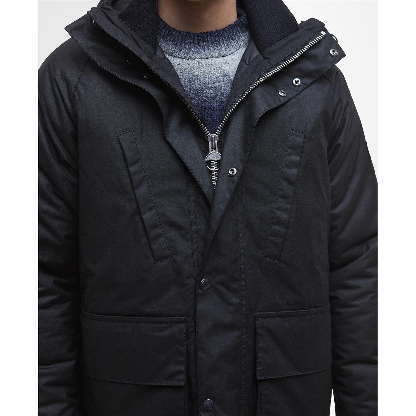 BARBOUR INTERNATIONAL | Men's Oakdale Hooded Long Sleeve 4 Pockets