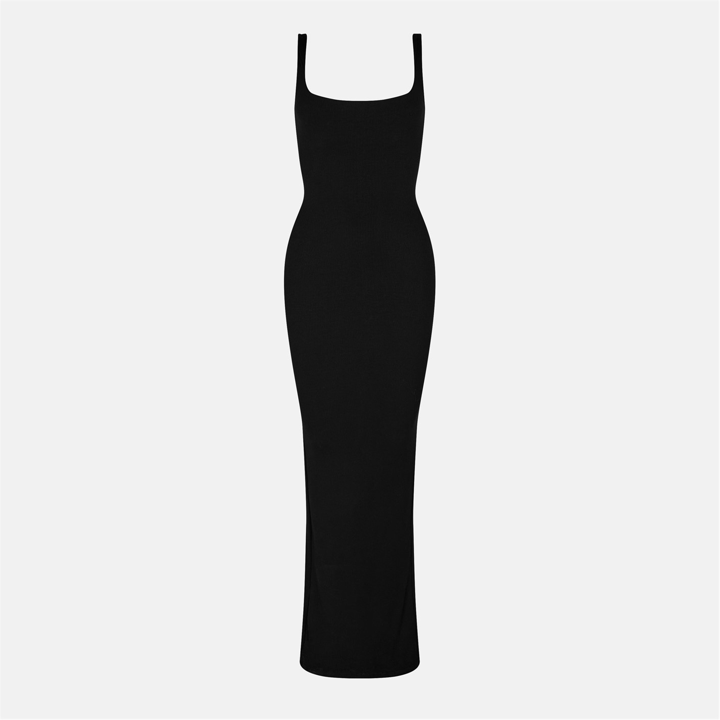 NAKED WARDROBE Ribbed Tank Maxi Dress
