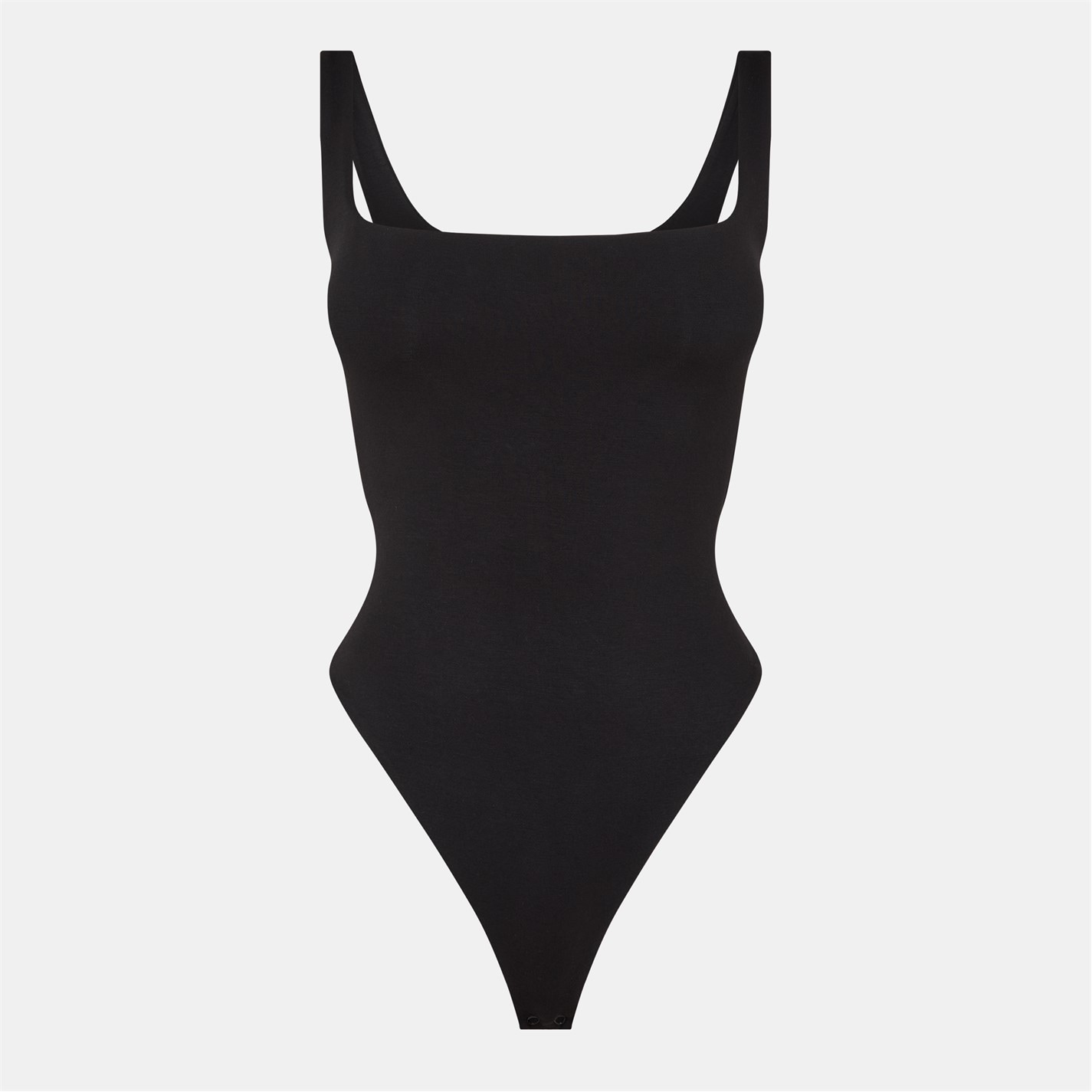 Smooth Moves Thong Bodysuit - Seamless, Adjustable Strap, Microfiber Shapewear (Style FS207) - View #4