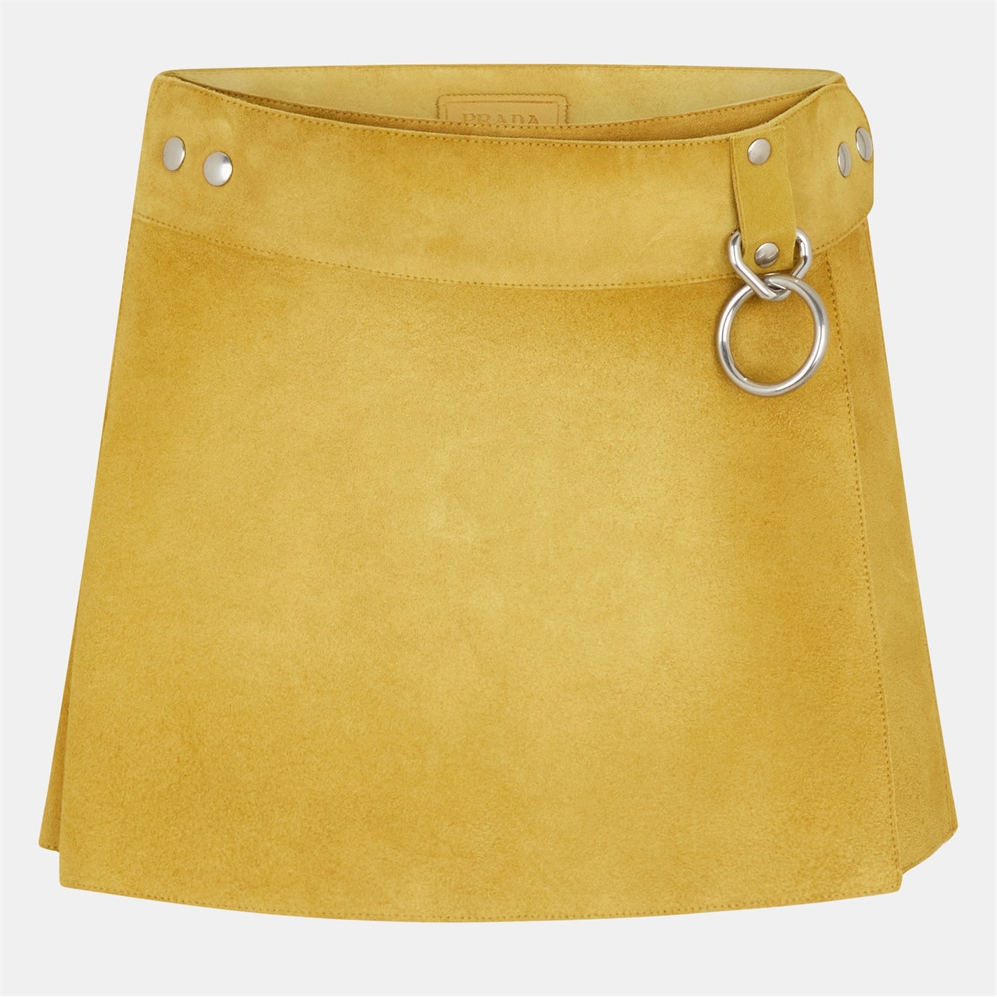 PRADA | Suede Mini Skirt | Women | Mimosa | Flannels Fashion Ireland
