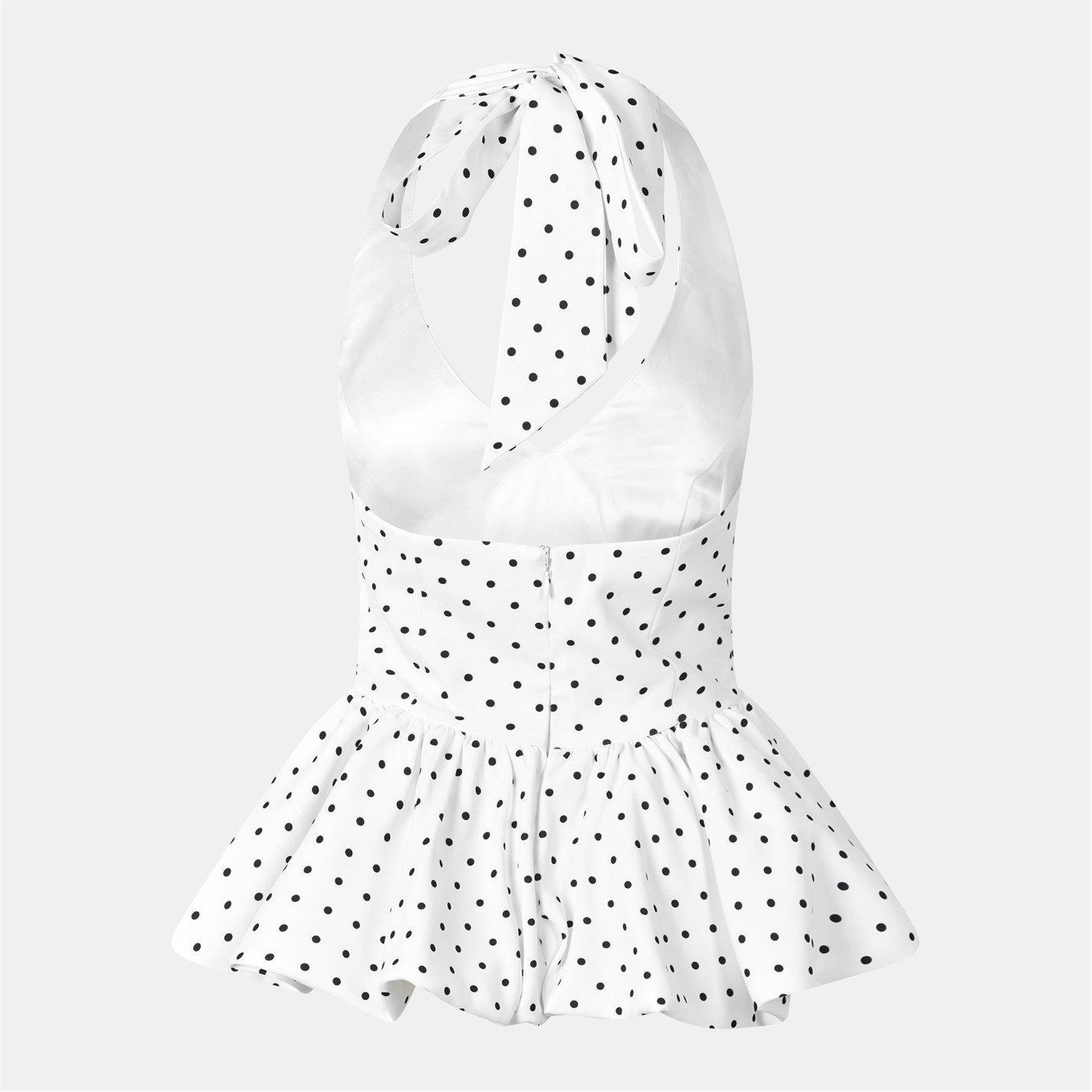ODD MUSE | The Ultimate Muse Polka Dot Peplum Top | Women | Peplum