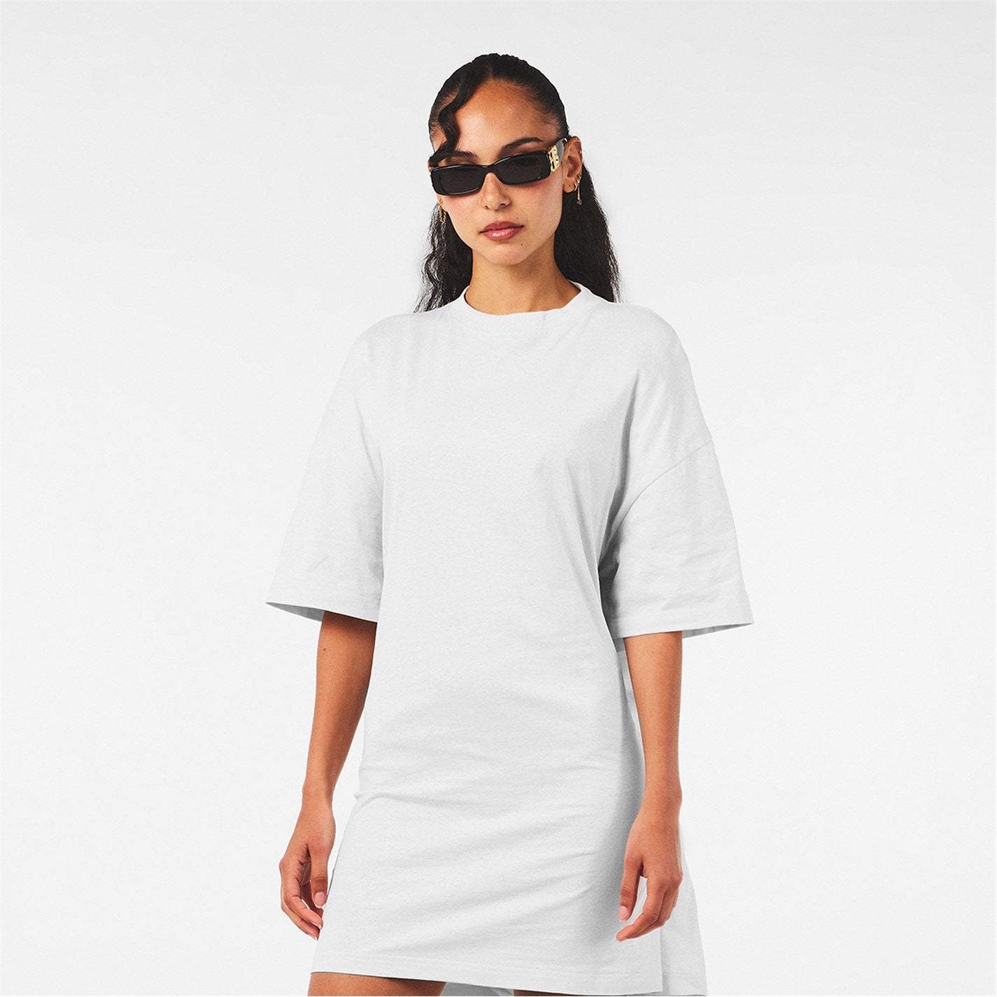 BALENCIAGA | Women's Fitted Mini Dress | Women | Dirty White | Flannels  Fashion Ireland