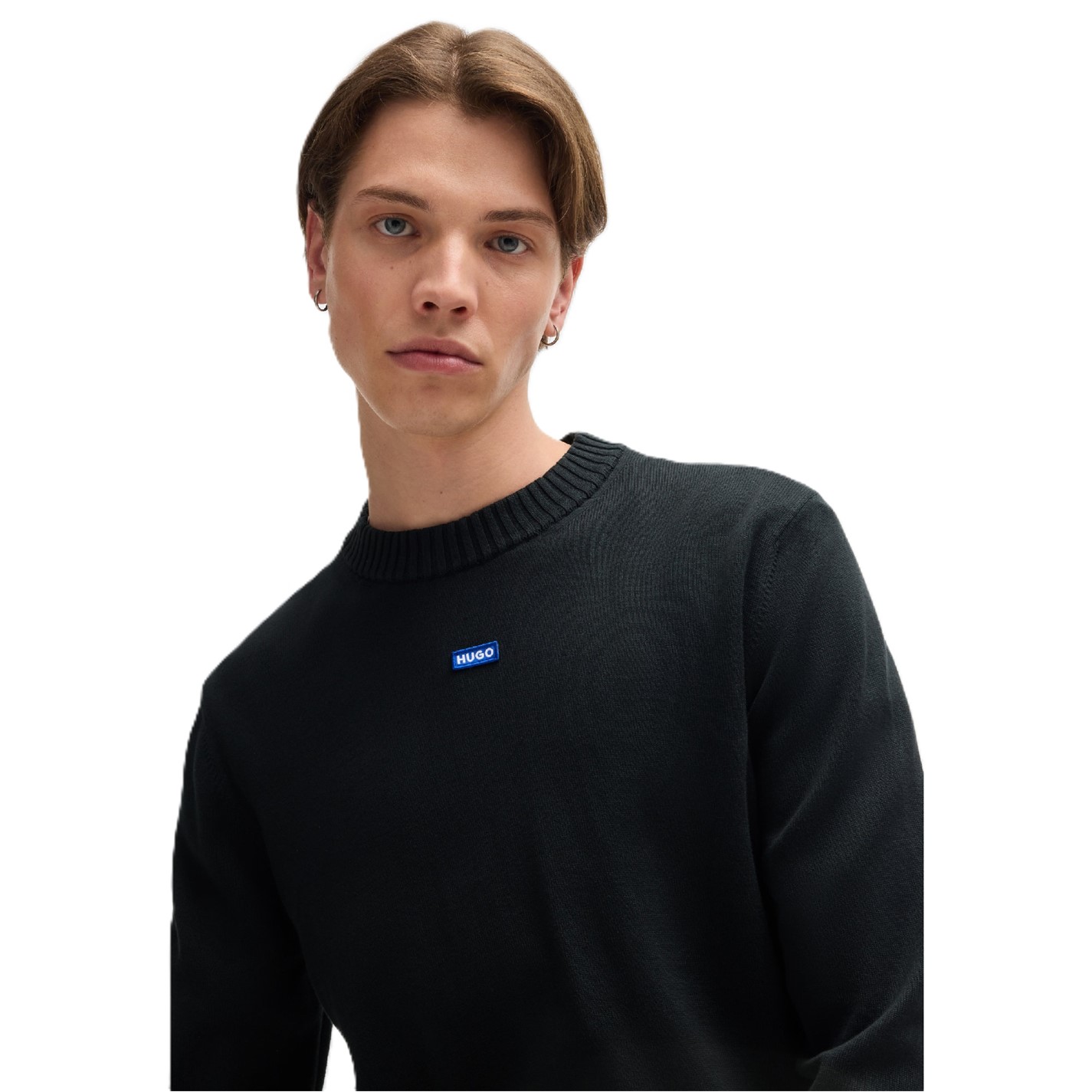 Boss | San Cosmo-C 10259688 01 Knitted Top Mens | Men | Black | Flannels