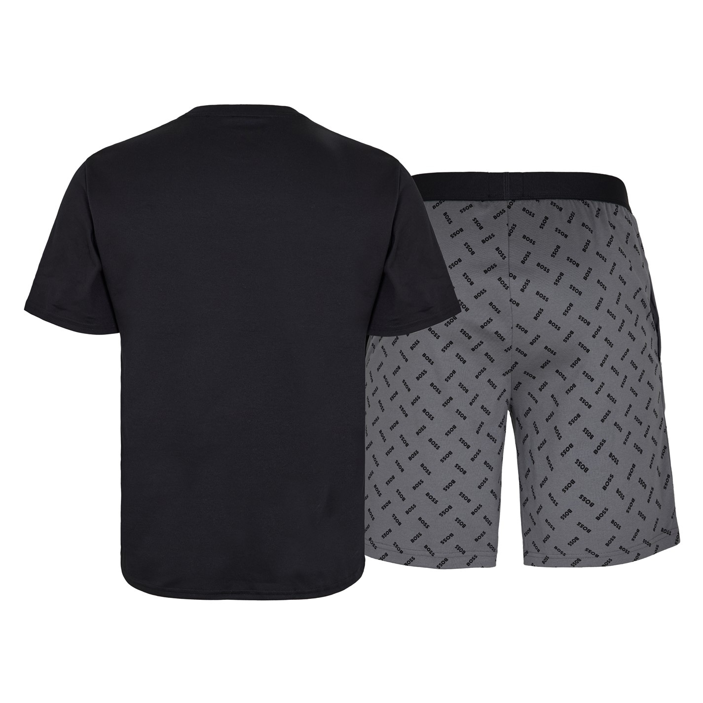 BOSS Relax Long Set, heren pyjama set, donkerblauw