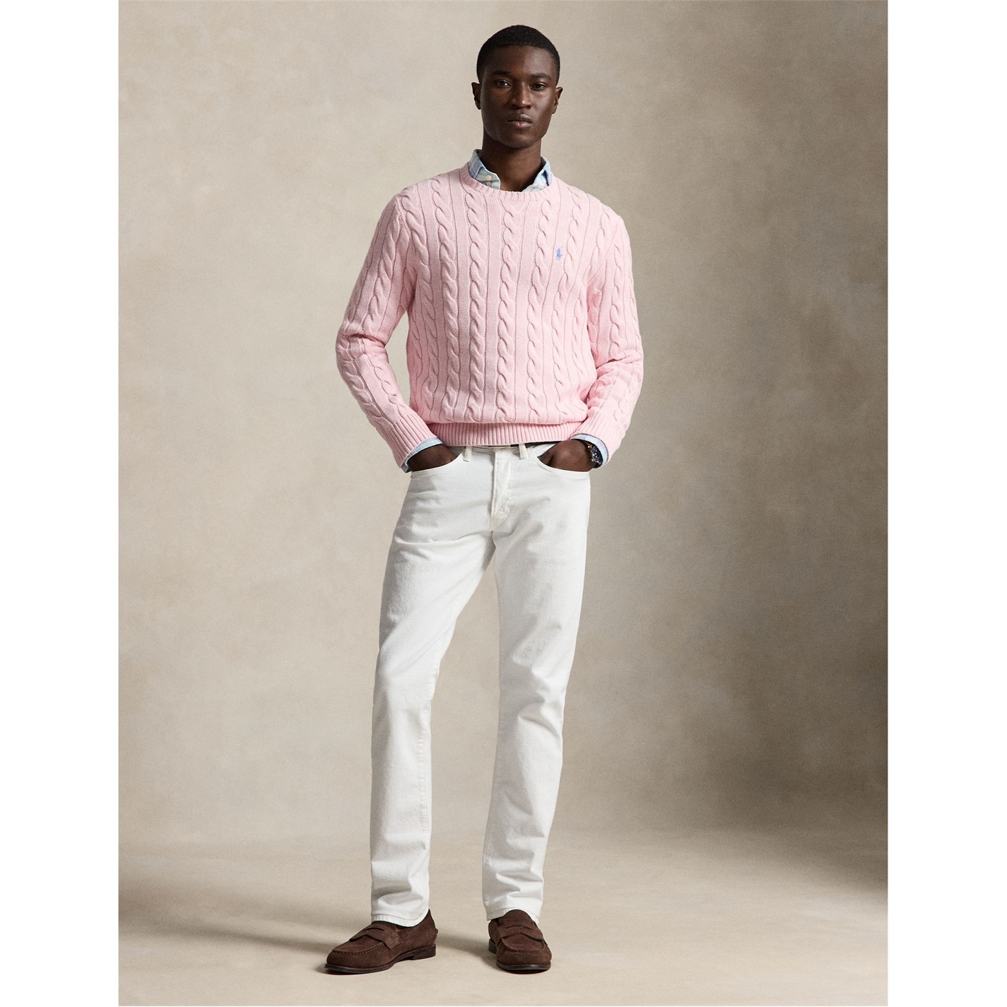 Polo Ralph Lauren | Cable Knit Jumper | Men | Crew Neck Jumpers