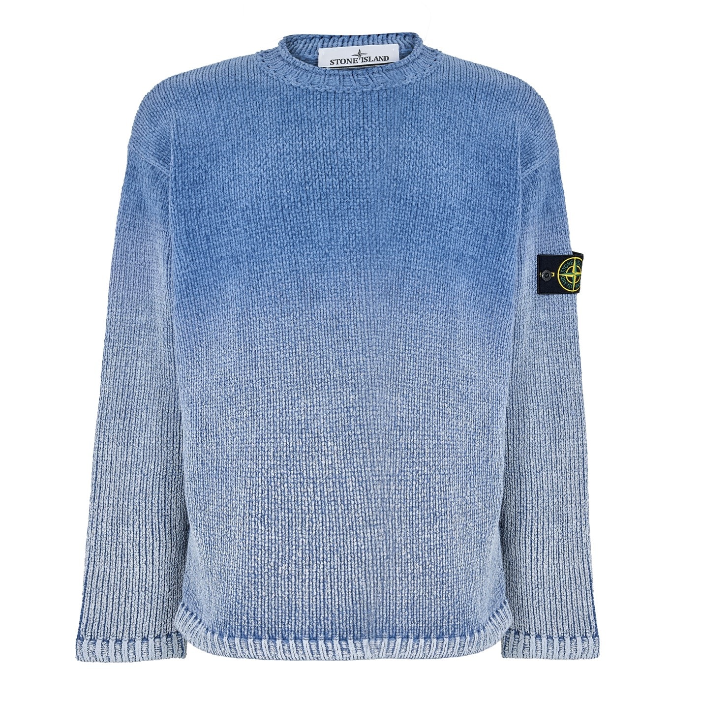 STONE ISLAND | Mens Degrade Knit Jumper Jumper | Men | Dark Blue