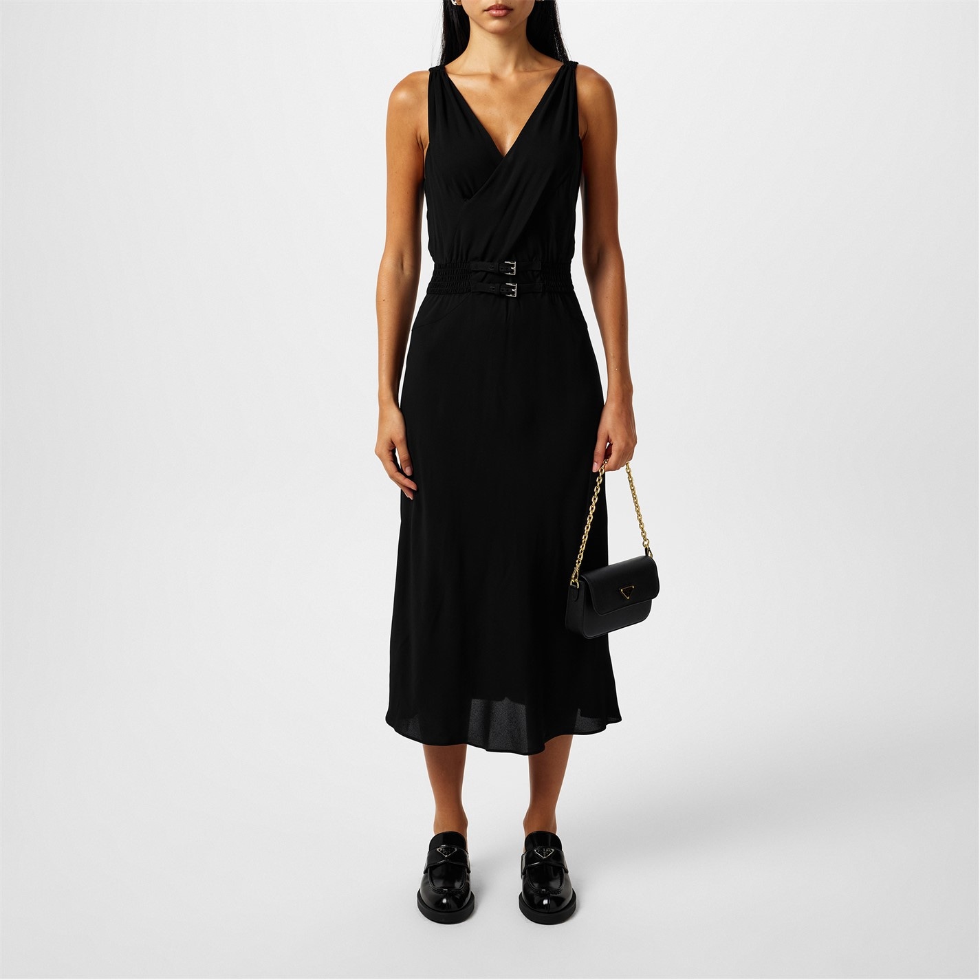 PRADA | Sablé Dress | Women | Nero