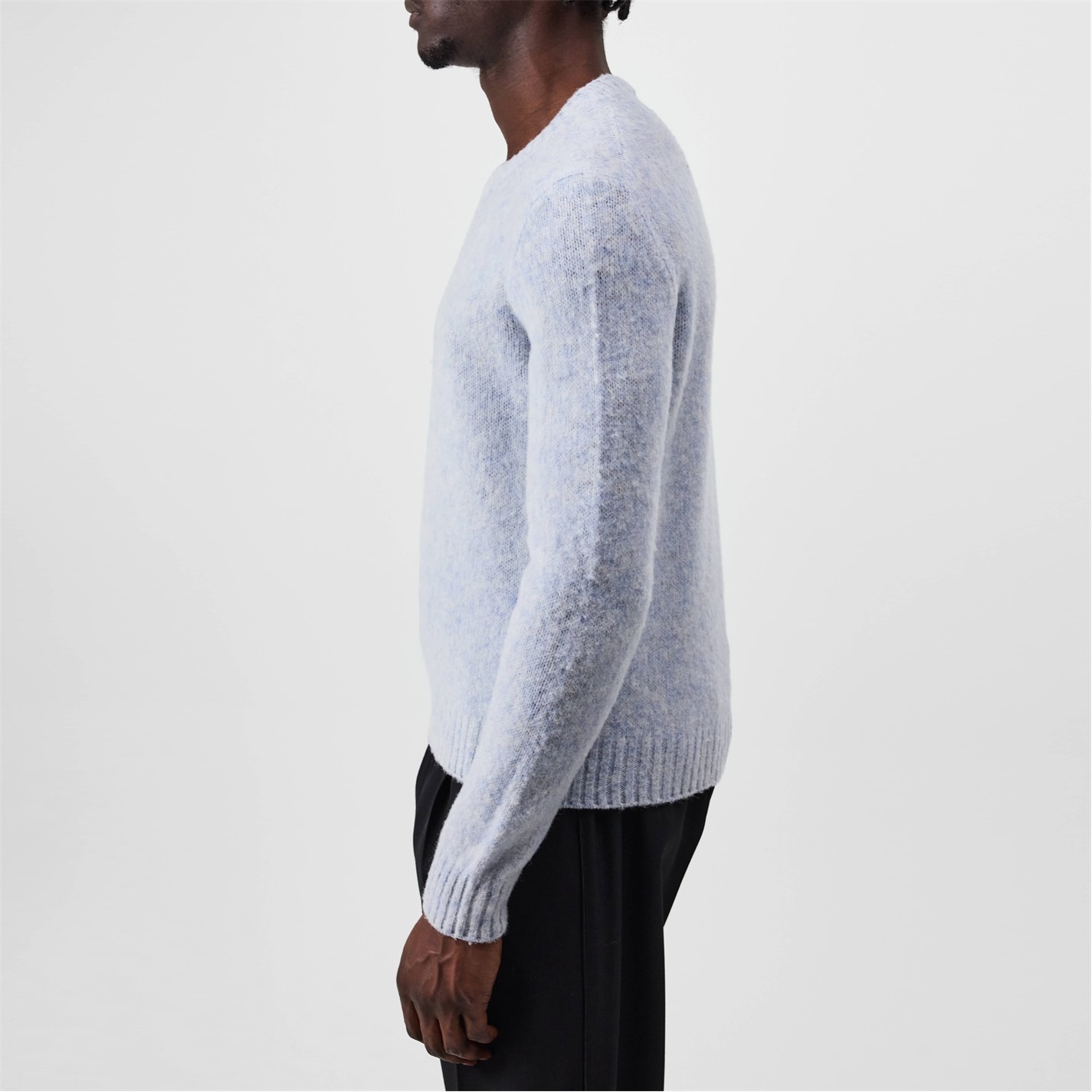 PRADA | Heavy Knit Jumper | Men | Blue | Flannels Fashion PRADA | Heavy Knit Jumper | Men | Blue | Flannels Fashion