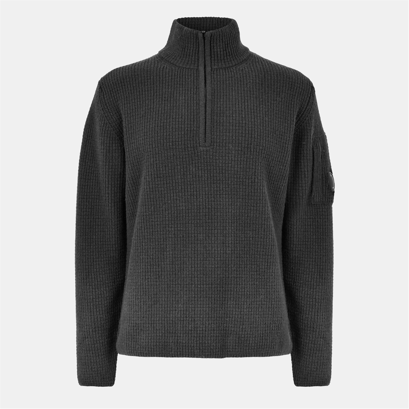 CP Company | Men's Zipped Lens Quarter Zip Knitted Top | Men CP Company | Men's Zipped Lens Quarter Zip Knitted Top | Men