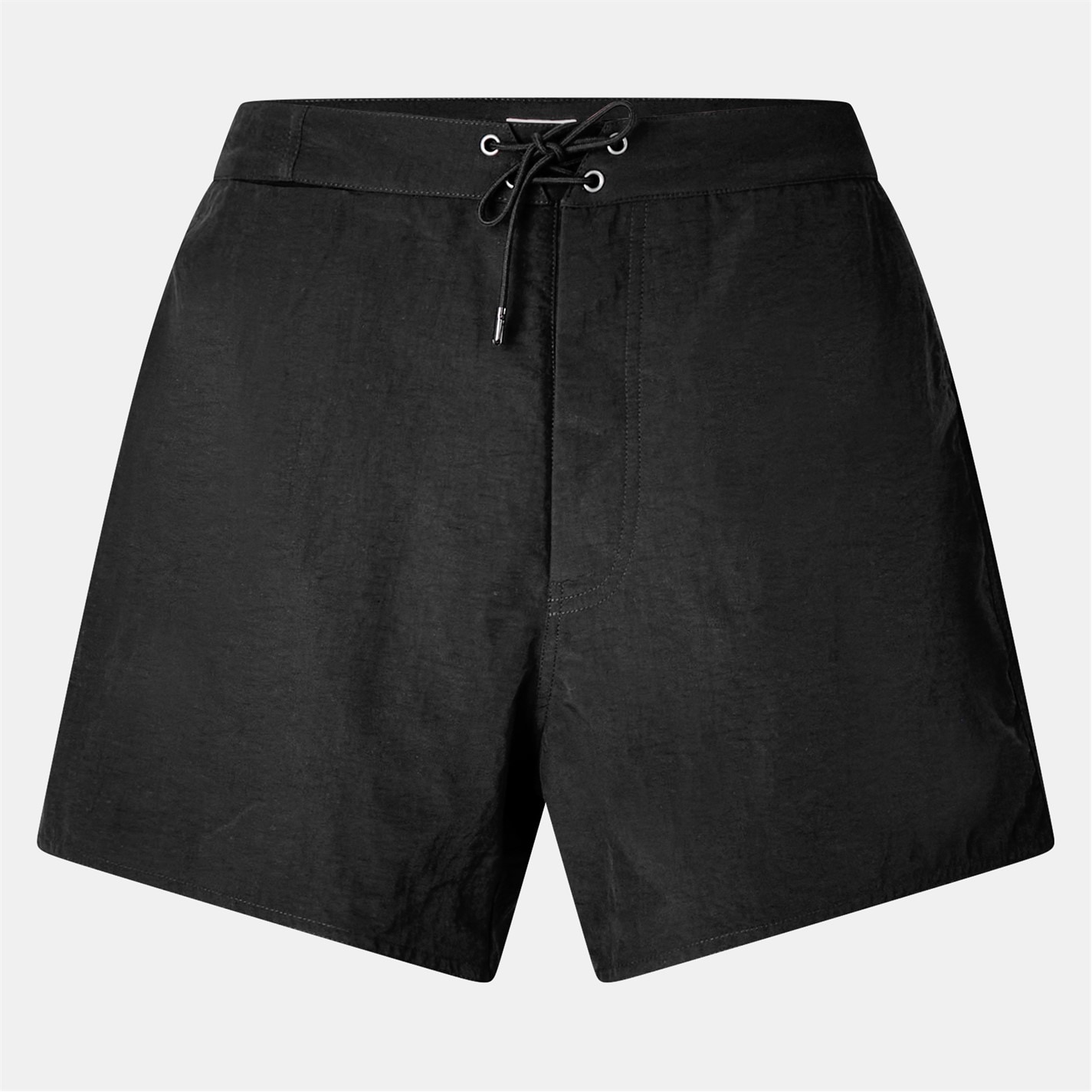 SAINT LAURENT | Men's Logo Quick-Drying Swim Shorts | Men | Black ...