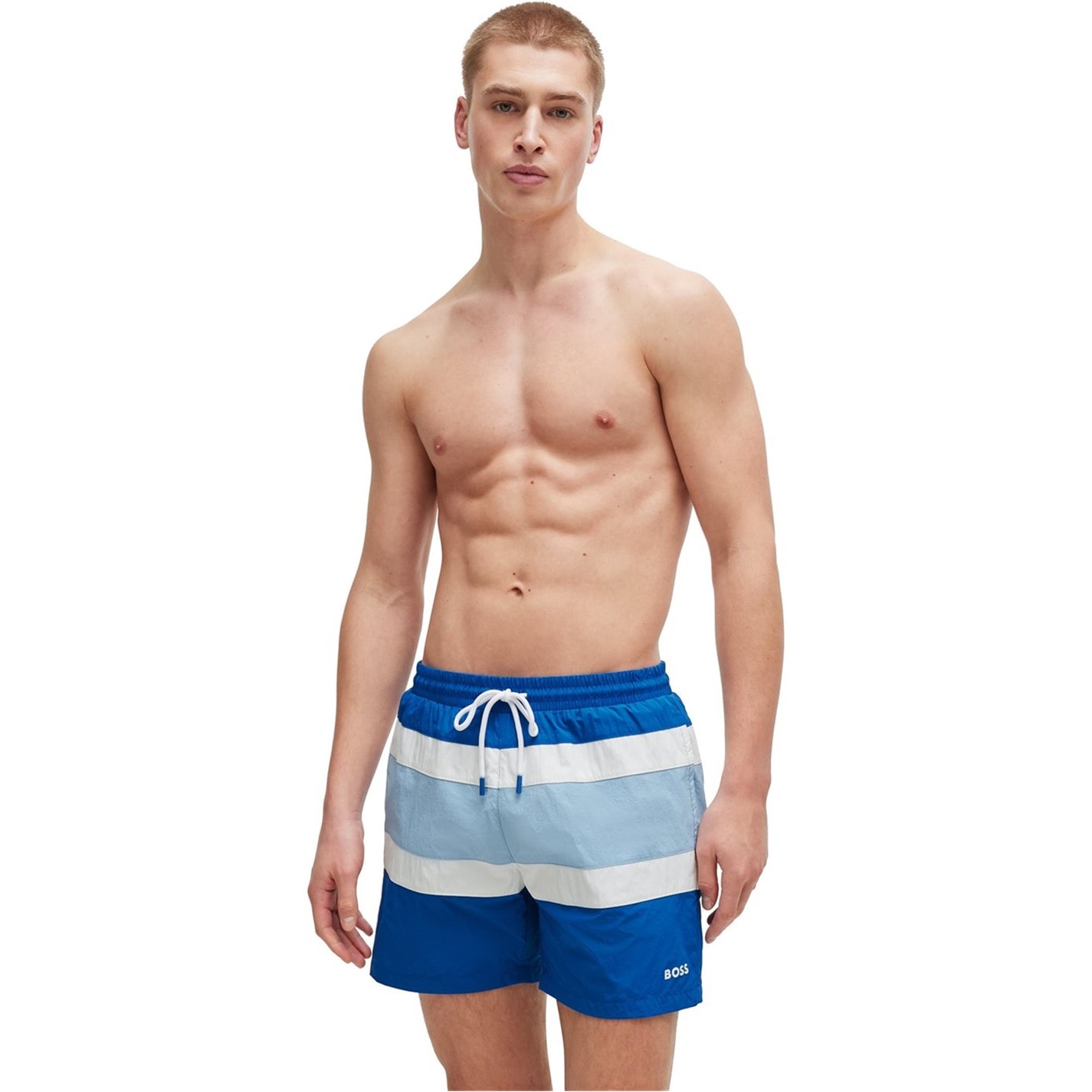 Boss | Men's Rico Elasticated Waist Swim Shorts | Men | Swim Shorts ...