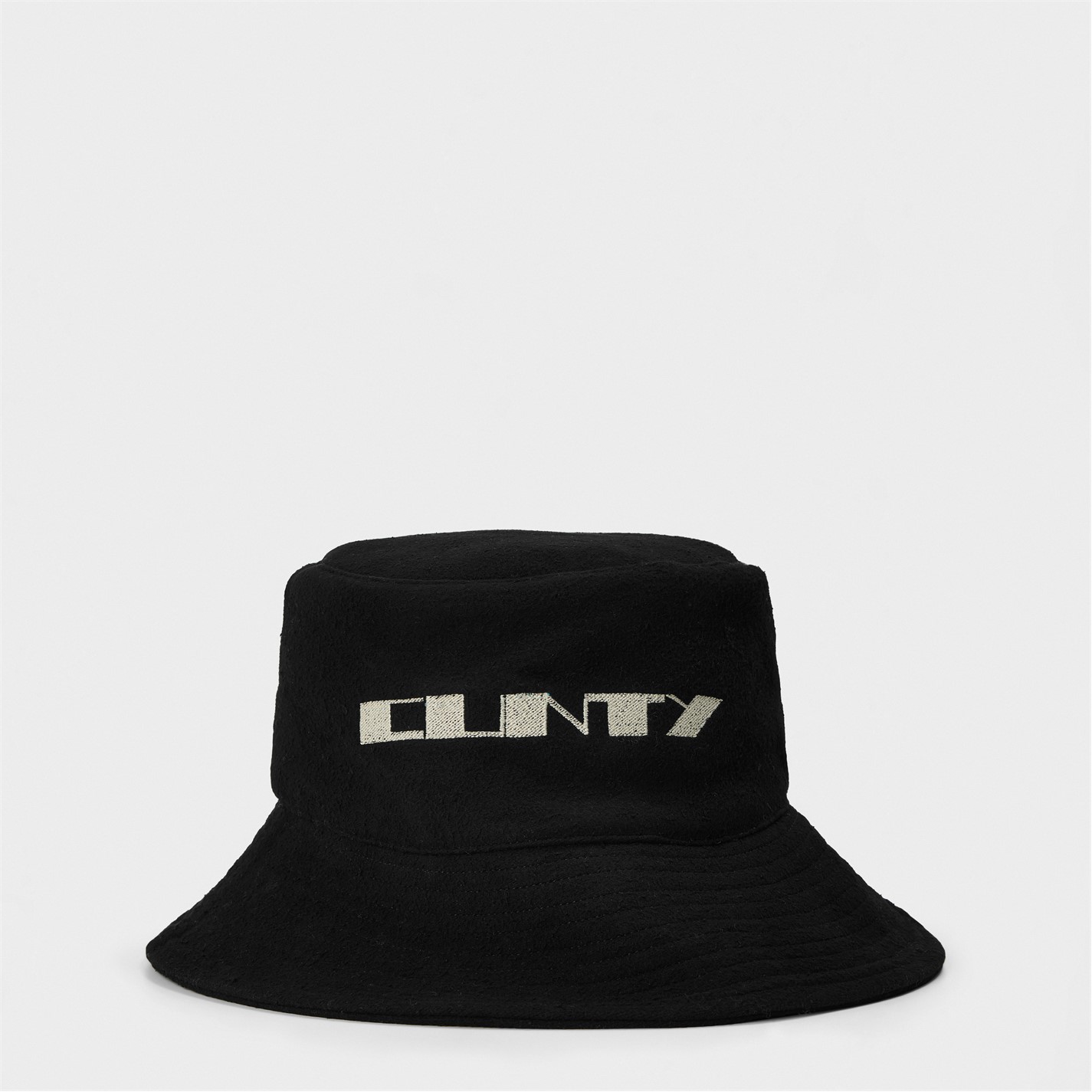 BUCKET HAT WITH ZIP BLACK - RICK OWENS DRKSHDW(リック オウエンス