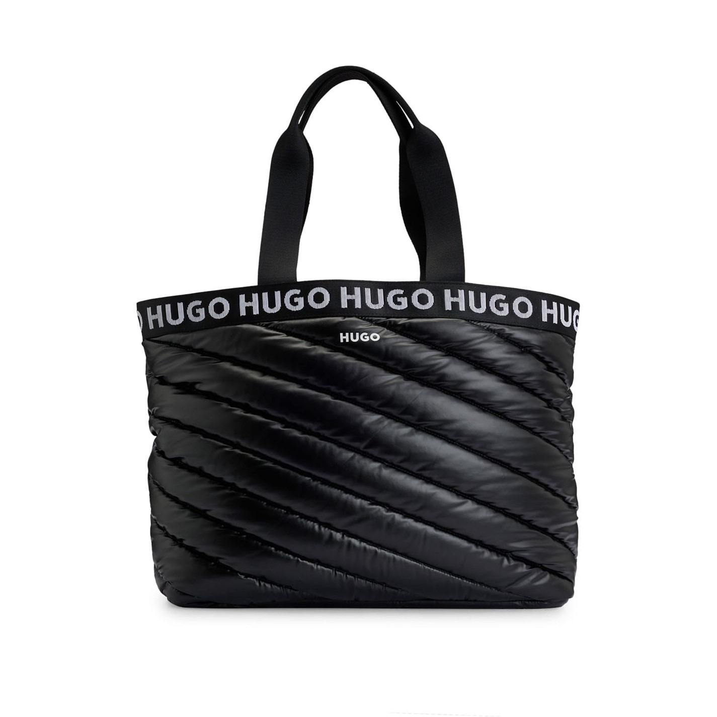 HUGO Red - Becky - Borsa shopping beige con fodera in pile borg | ASOS