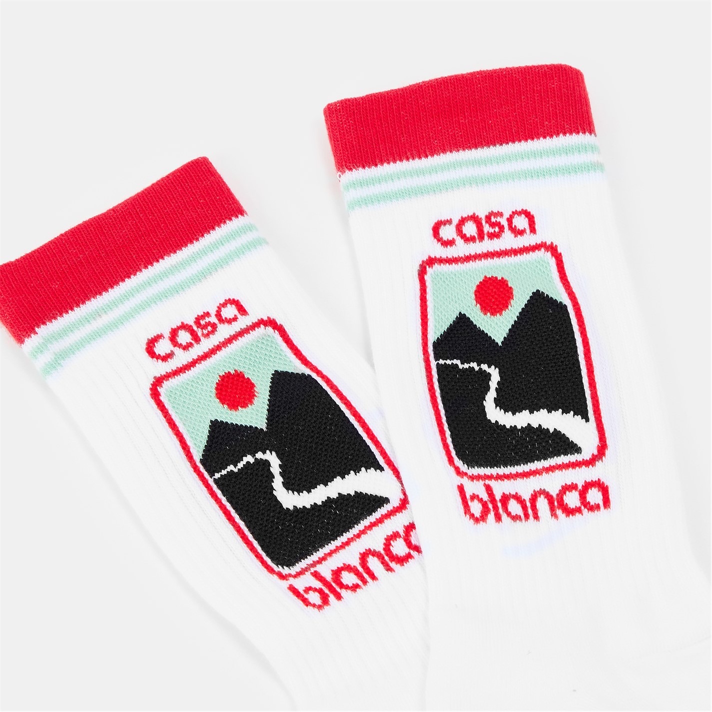 CASABLANCA - Man - White - Socks main image 1