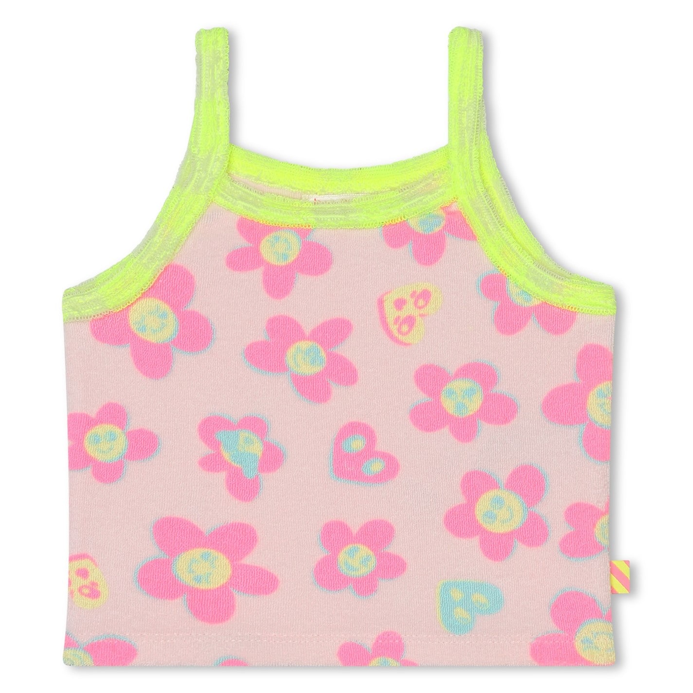 Billieblush Kids' Fancy Floral Short-sleeve Blouse