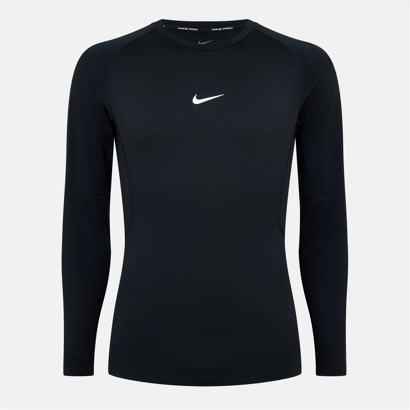 black nike compression shirt