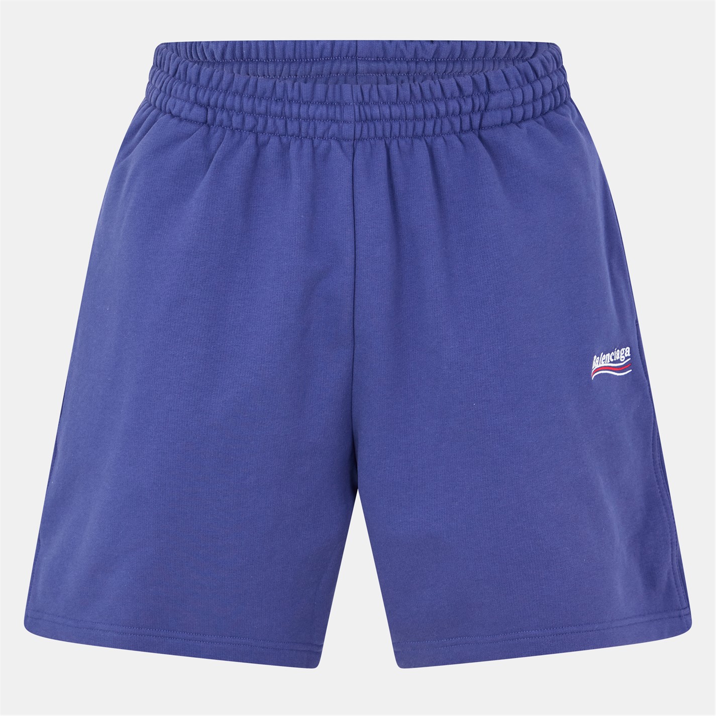 BALENCIAGA | Logo Jersey Shorts | Men | Blue/White | Flannels
