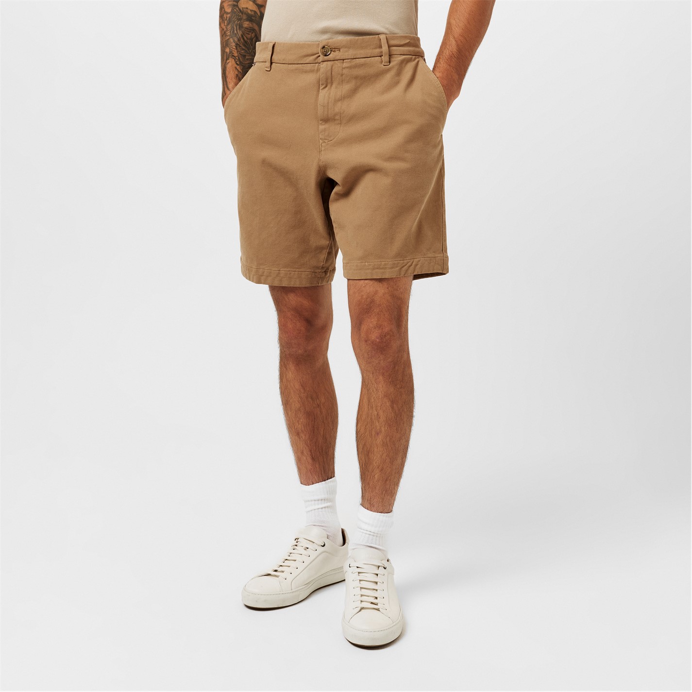 Boss | Men's H-Slice Chino Shorts | Men | Chino Shorts | Flannels