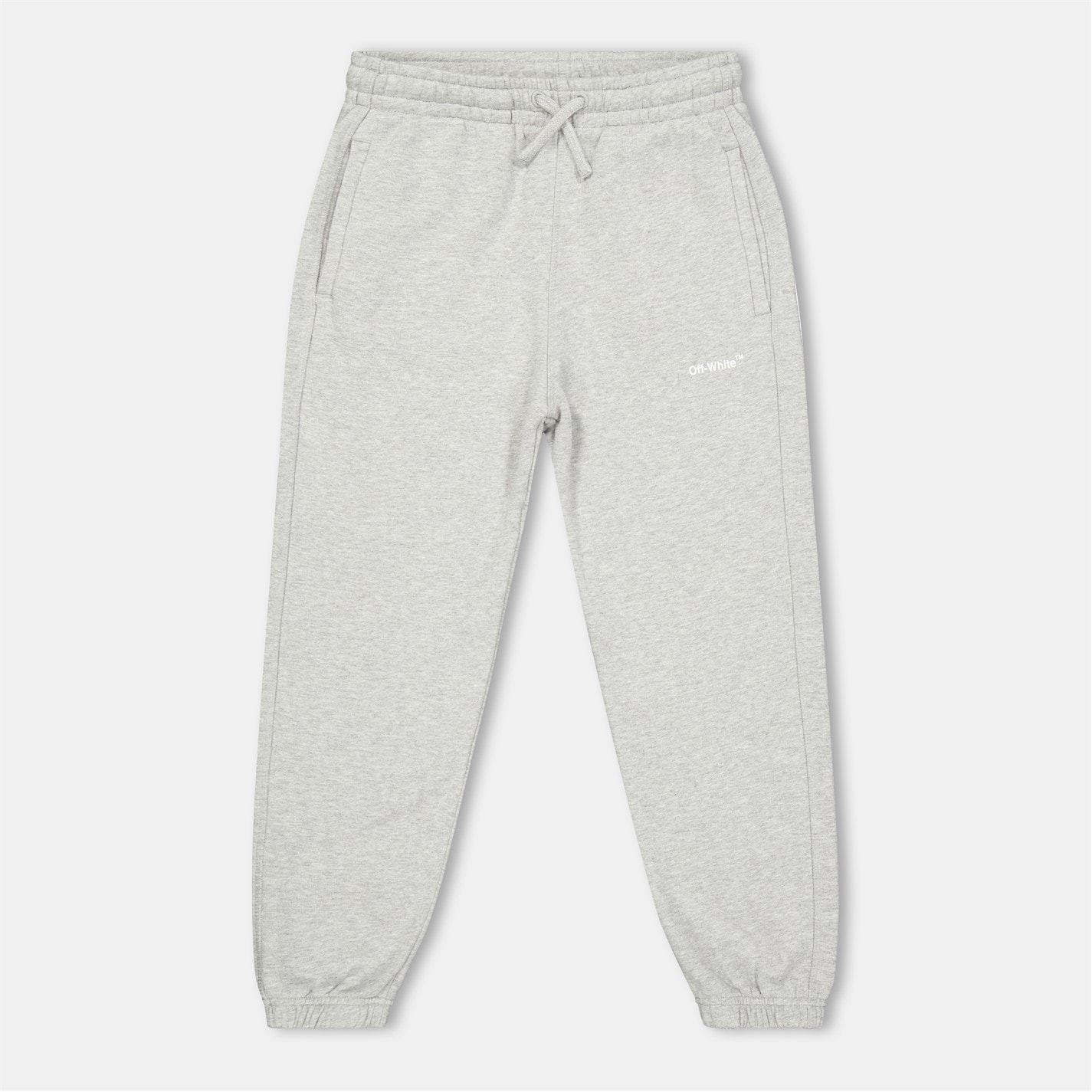 Kids Varsity Style Jogger Pants – Off White