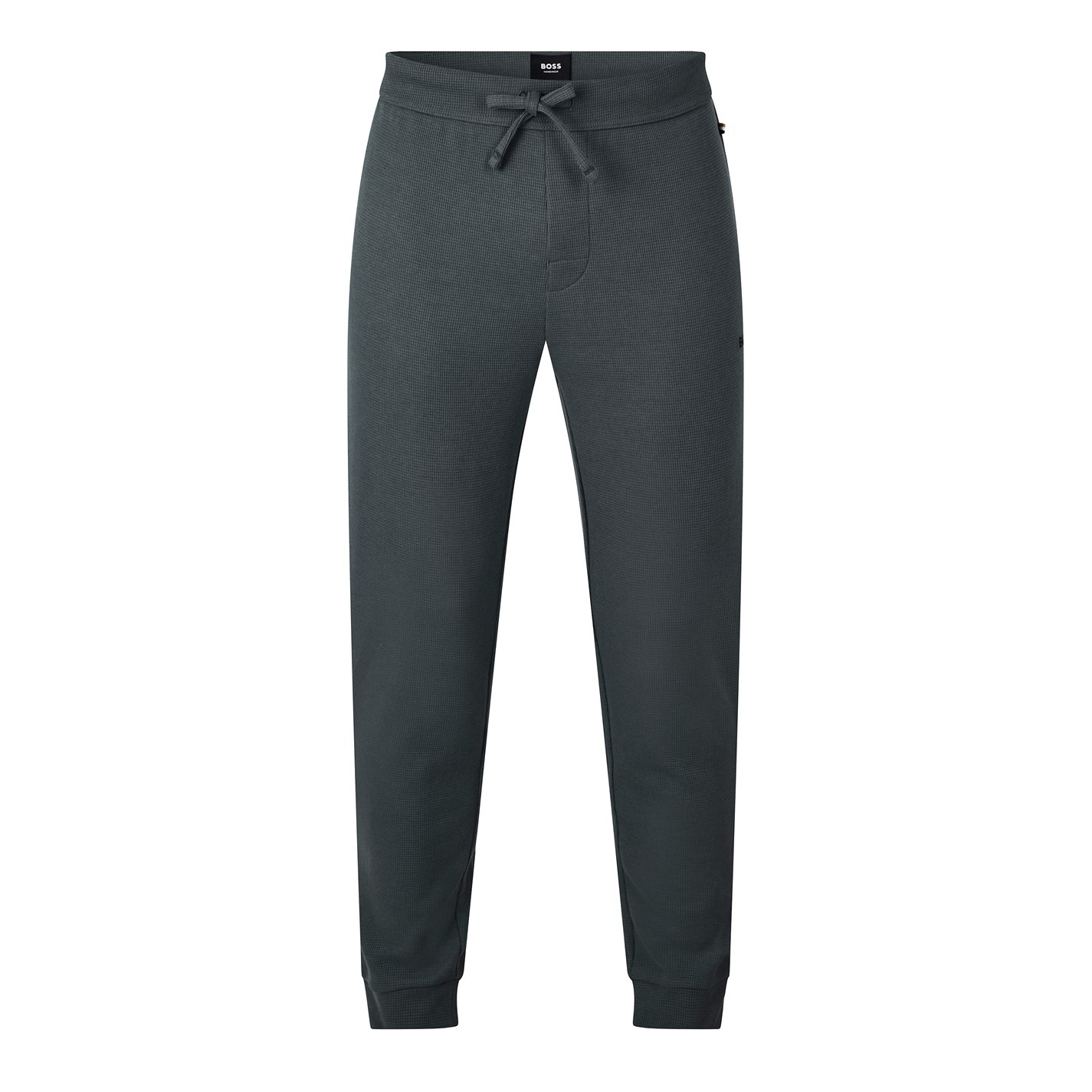 Boss | Men's BW Waffle Jogging Bottoms | Men | Closed Hem Fleece ...