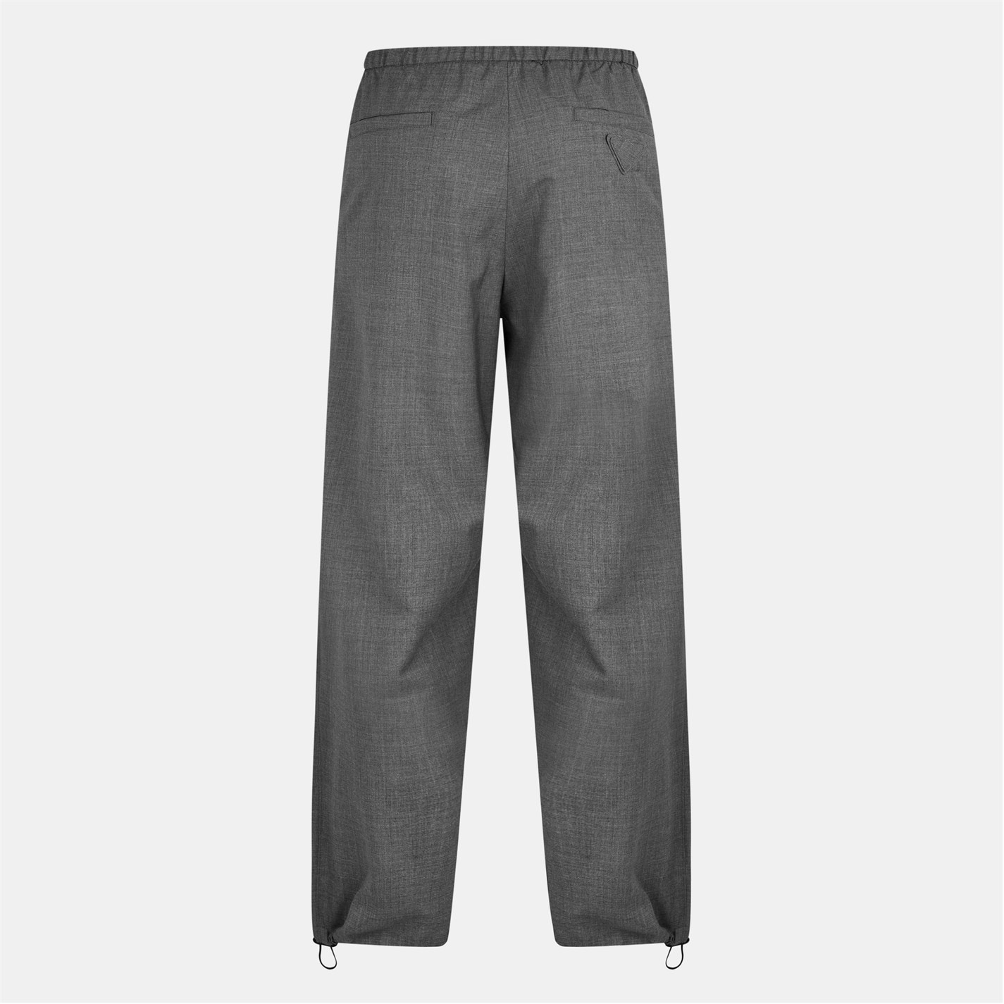 PRADA | Panama Tailored Trousers | Men | Grey | Flannels Fashion