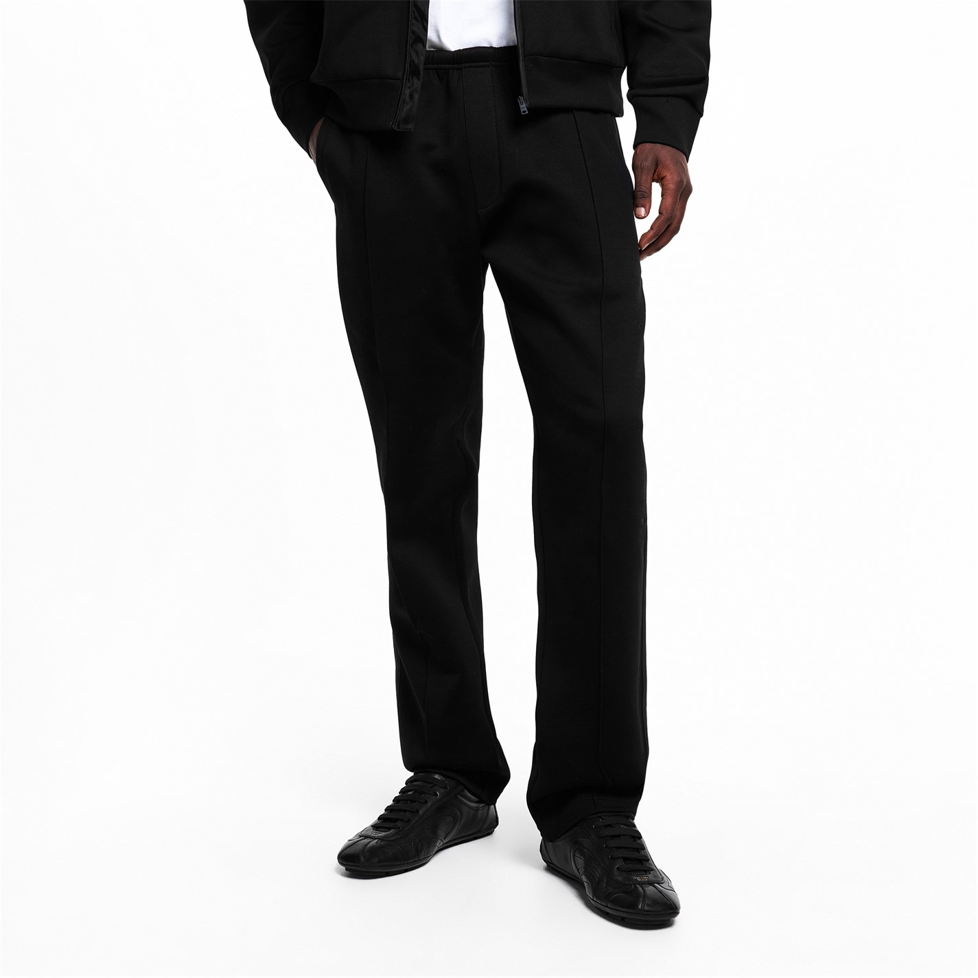 PRADA | Men's Hybrid Open Hem Woven Tracksuit Joggers | Men