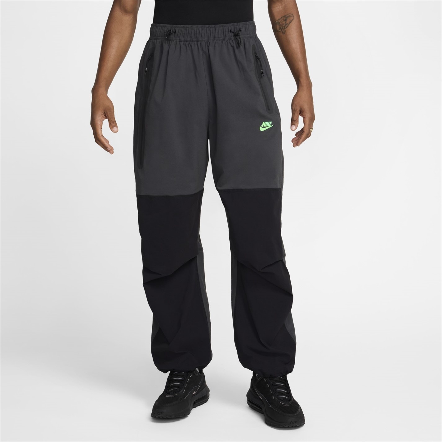 mens nike woven tracksuit bottoms