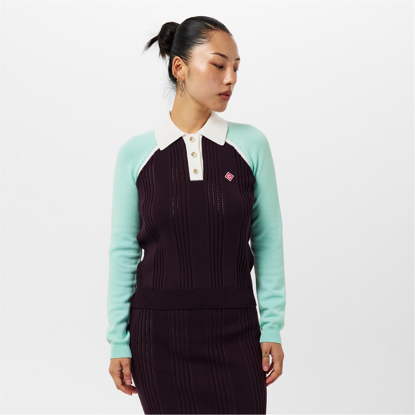 CASABLANCA - Woman - Purple - T-shirt