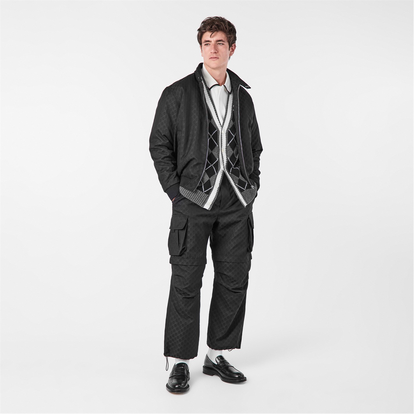 GUCCI | Gg Cargo Trousers | Men | Black | Flannels