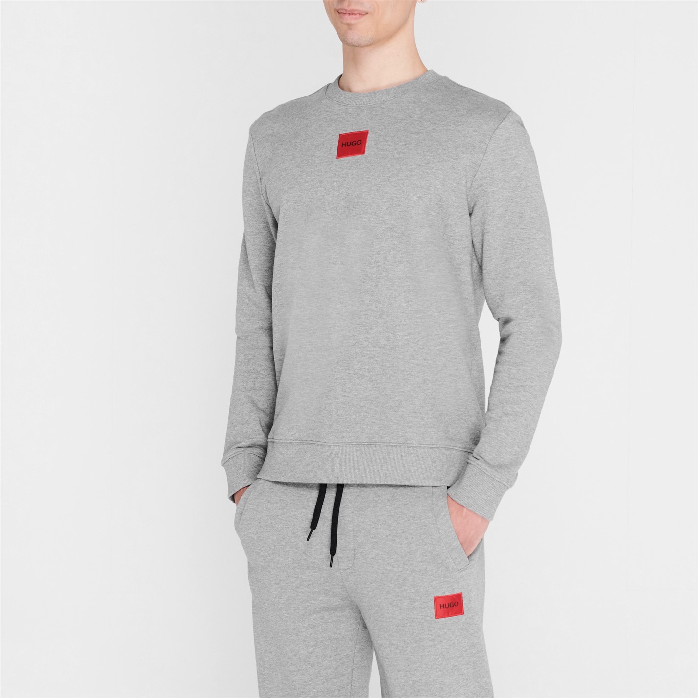 Maglia Di Tuta Uomo BOSS Soody - 95% Cotone, 5% Elastan, Manica Lunga, Vita Elastica, Comoda E Morbida